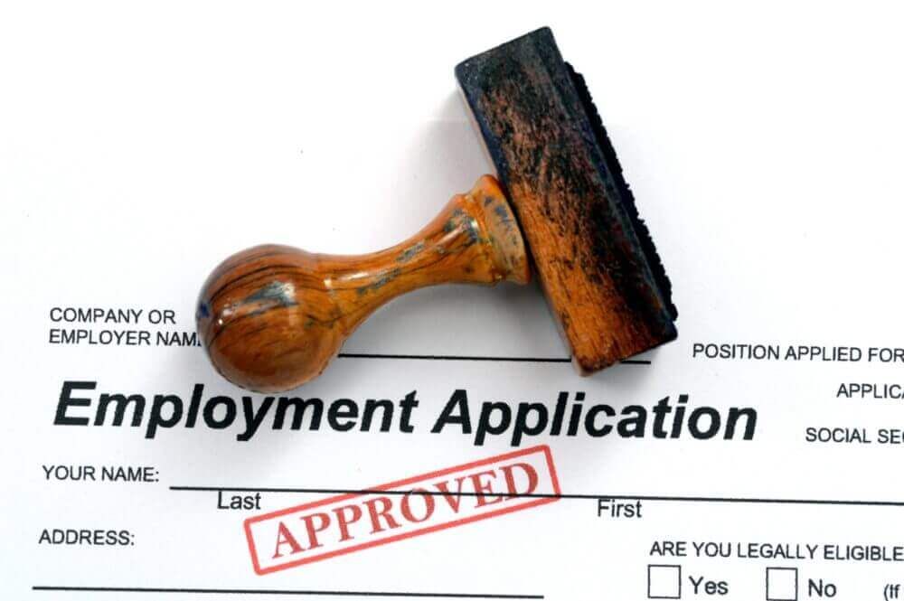 Employment application