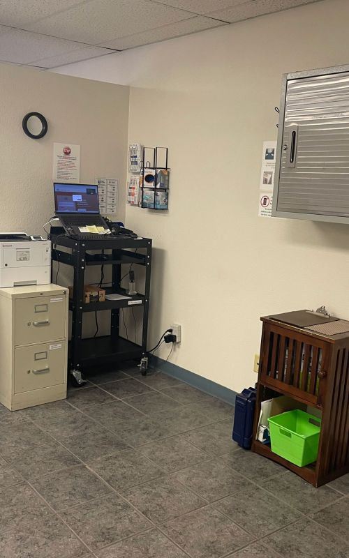 Entrance to an AZC Drug Testing clinic