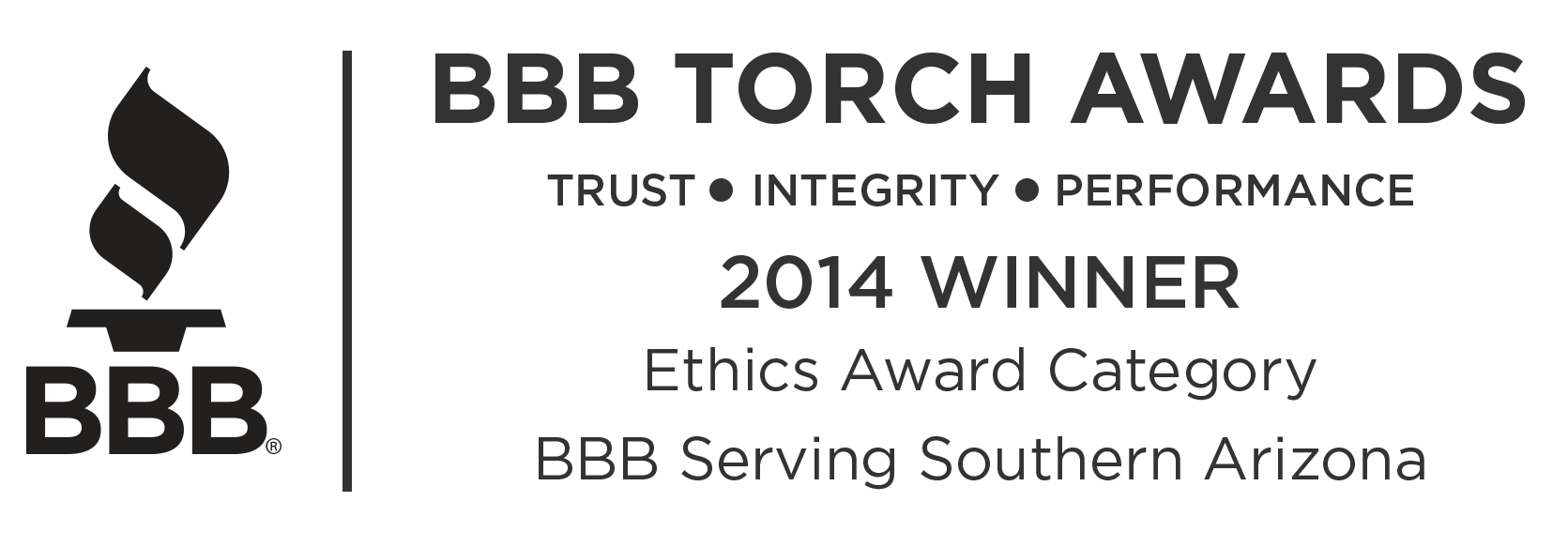 BBB Torch award