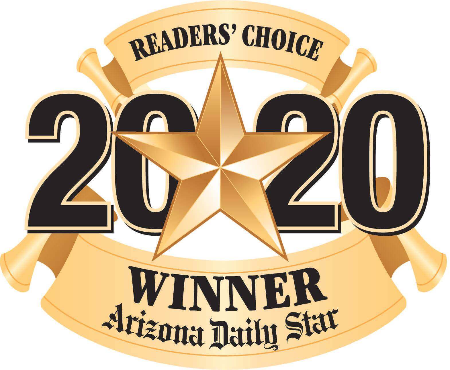 About Us 2020 Arizona Daily Star Readers Choice Winner