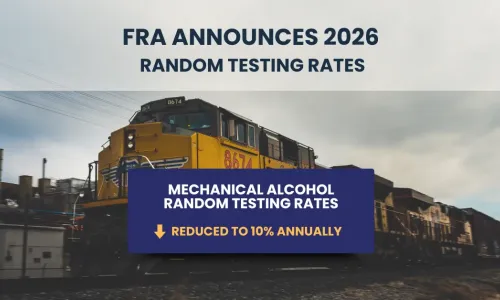 FRA Random Testing Rates 2026 AZC